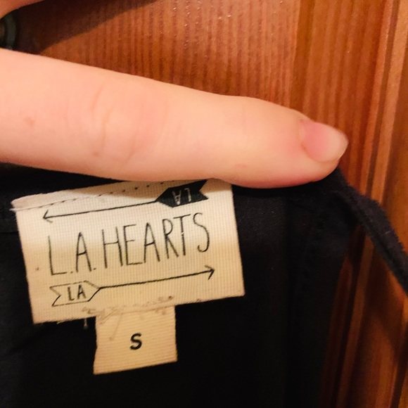 LA HEARTS HIGH NECK SKATER DRESS - Picture 2 of 2